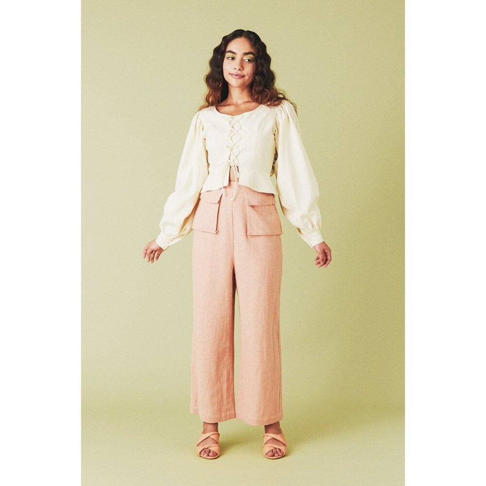 Samantha Pleet Fetching Pant in Rose 6